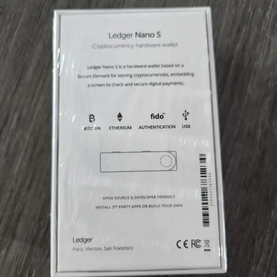 렛저 나노S 가상화폐지갑 ledger nano s 새상품