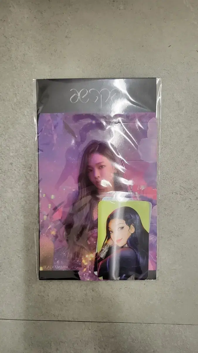 Aespa karina lenticular photocard sealed WTS