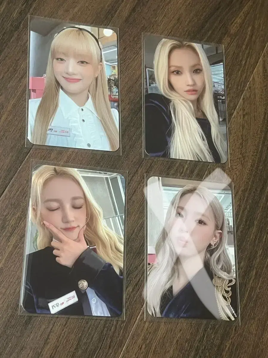 Gidles fanmeeting lucky letter 29th photocard minnie soyeon yuqi