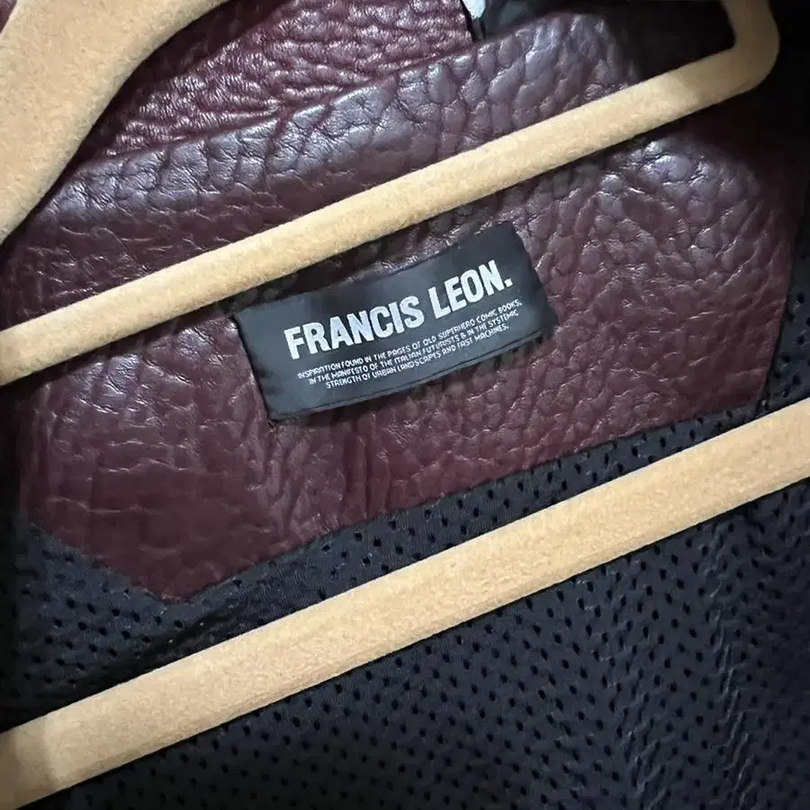 Francis Leon 가죽 조끼