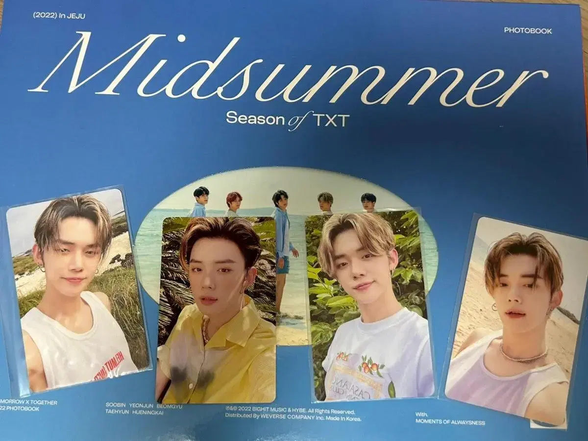 TXT Midsummer yeonjun photocard bulk Full Set