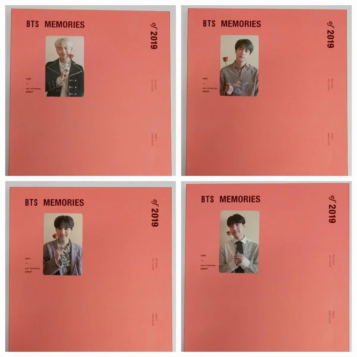 방탄 BTS 17~20 메모리즈 DVD 풀세트(포카 포함)