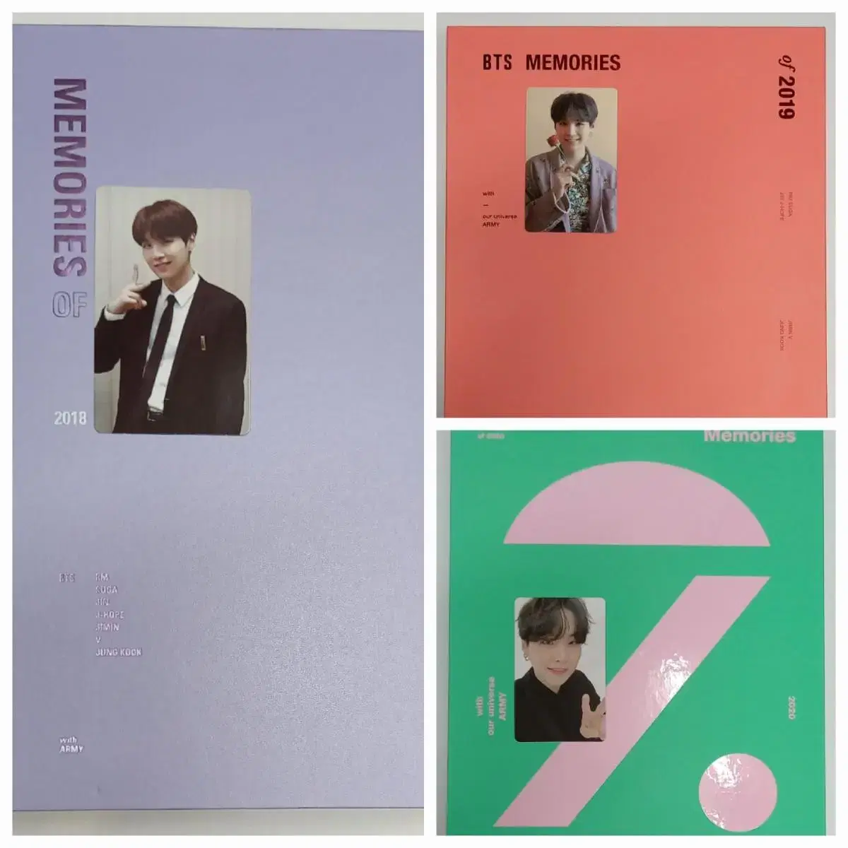 방탄 18~20 메모리즈 DVD (슈가포카포함)