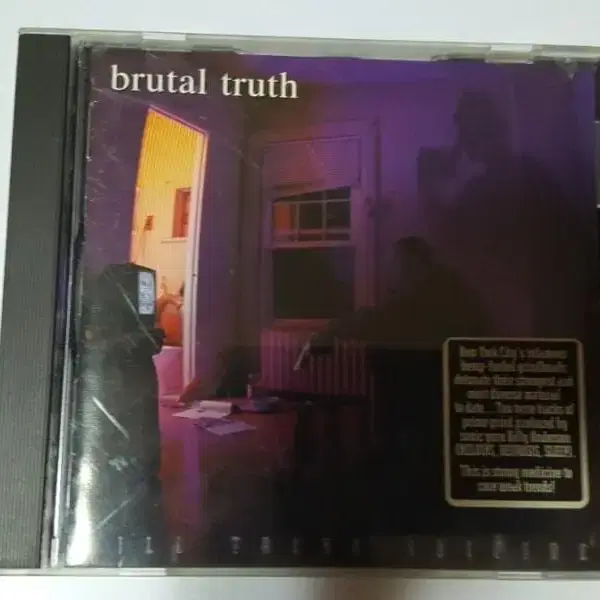 BRUTAL TRUTH CD 2장