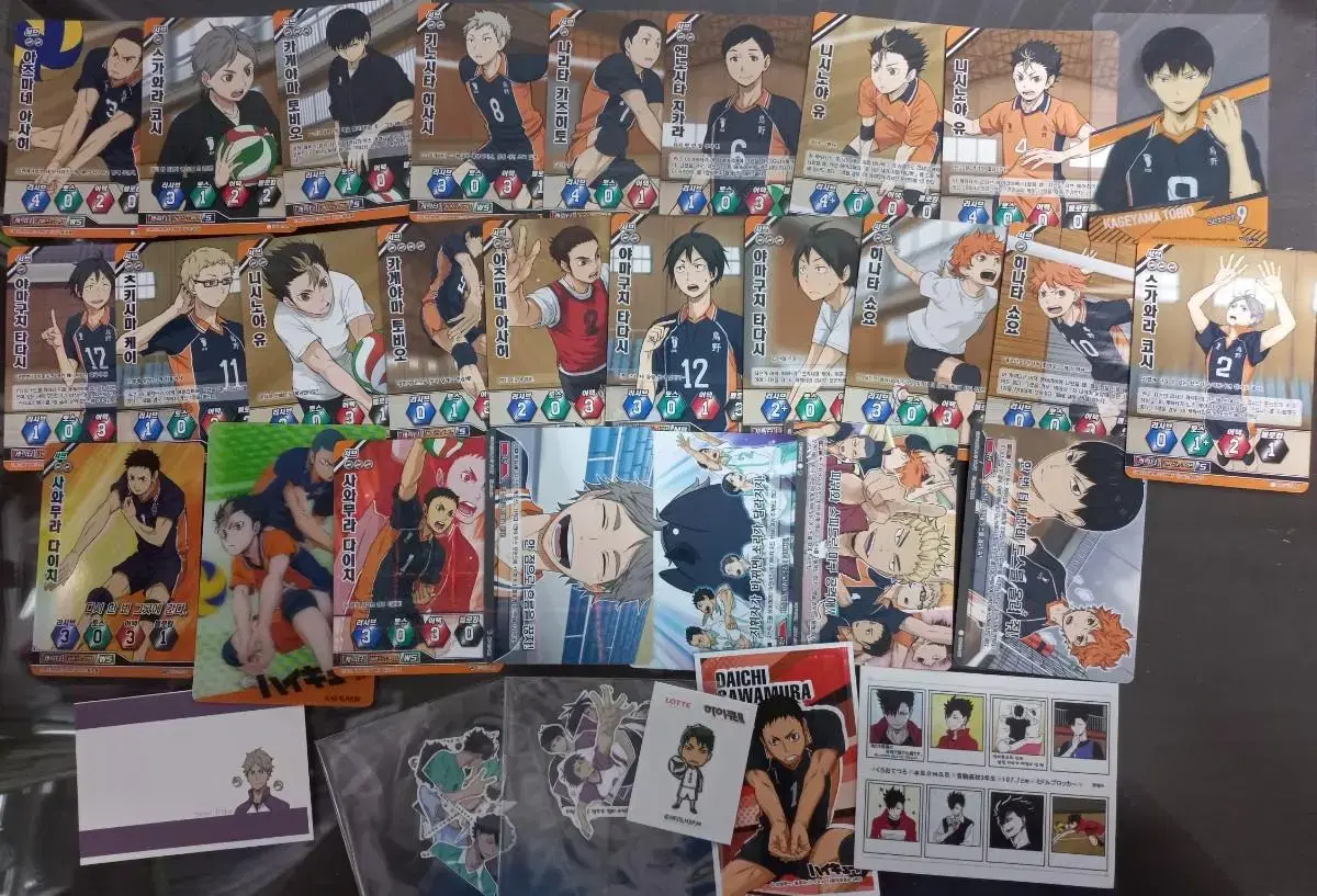 Haikyuu Goods official goods Photocard kard Barbaka unofficial goods Instagram