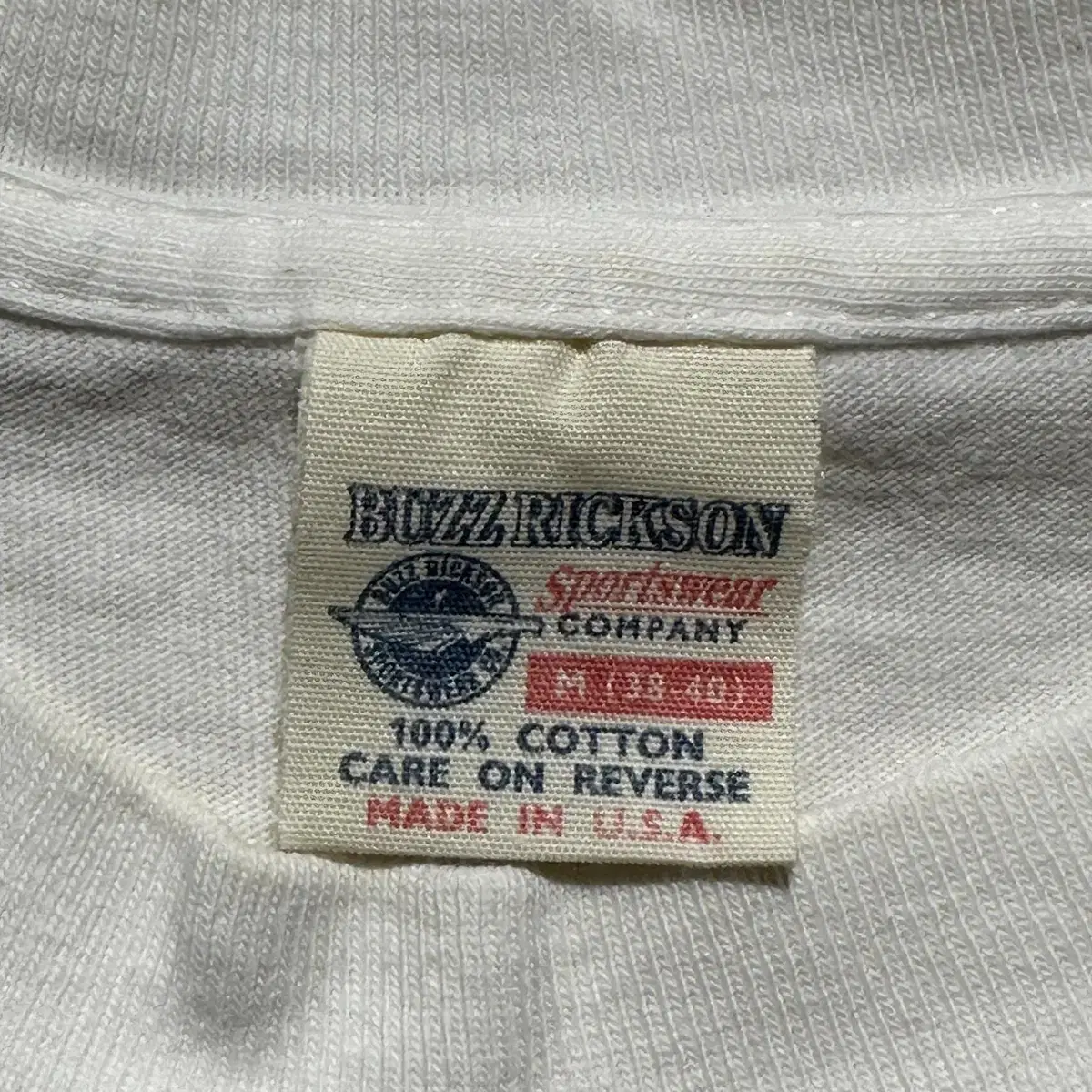 [MADE IN USA] BUZZ RICKSON 프린팅 티셔츠