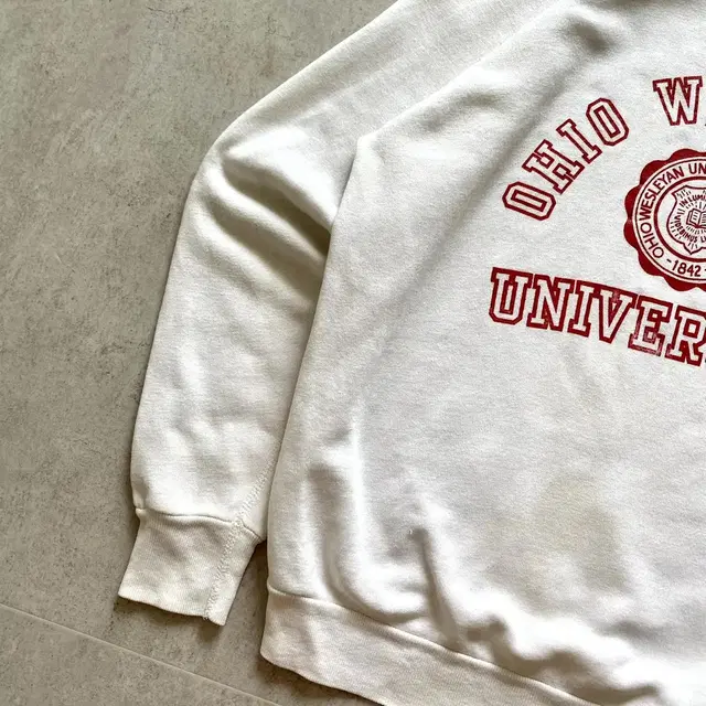 70's 빈티지 OHIO WESLEYAN UNIV. 스웻셔츠 ~103