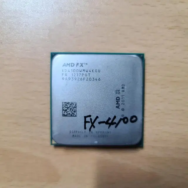 AMD FX-4100(잠베지), AM3+소켓, 중고품