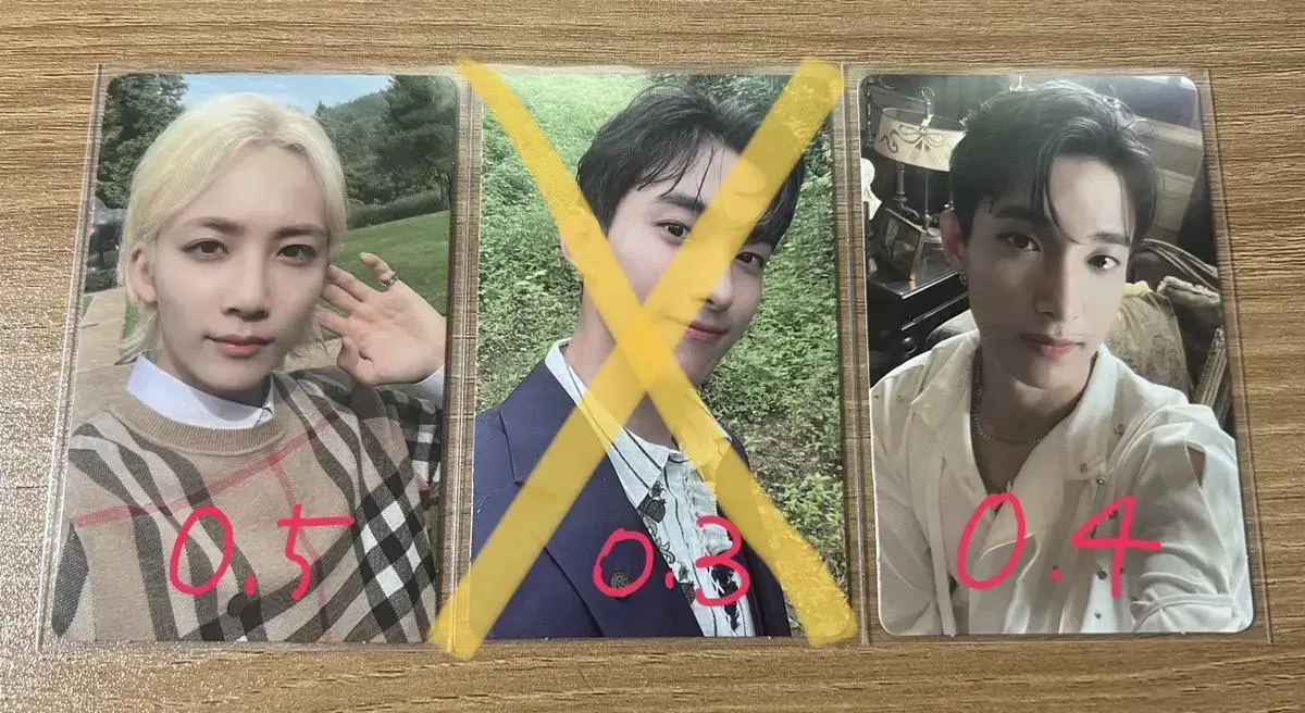 Seventeen Social Club jeonghan dk WTS Photo Card Transfer