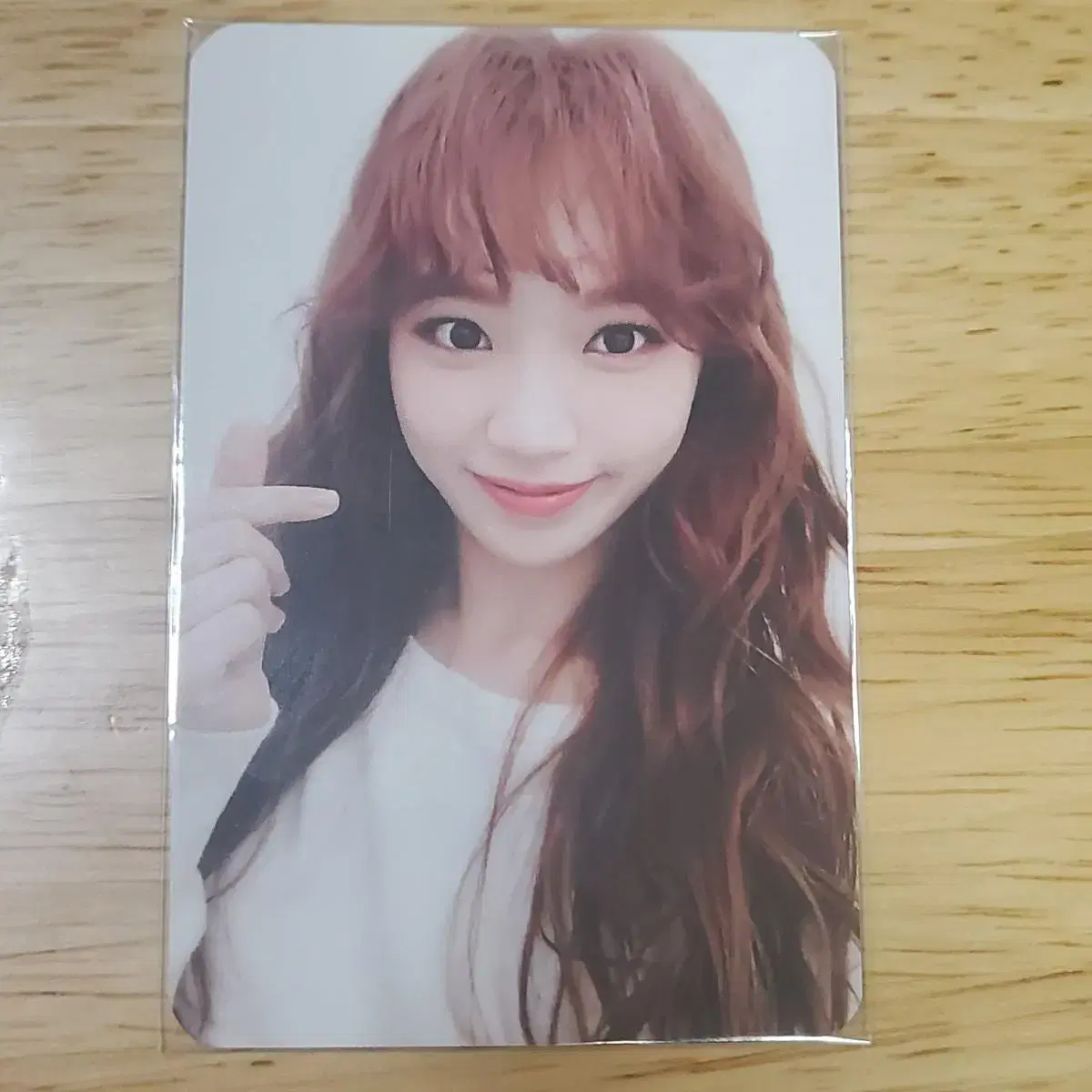 iz*one le sserafim kim chaewon lavianrose broadcast photocard