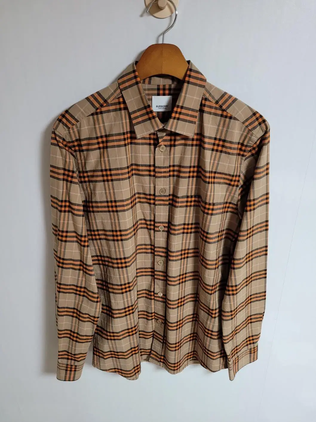 Burberry London Vintage Check Cotton Shirt M 8018639