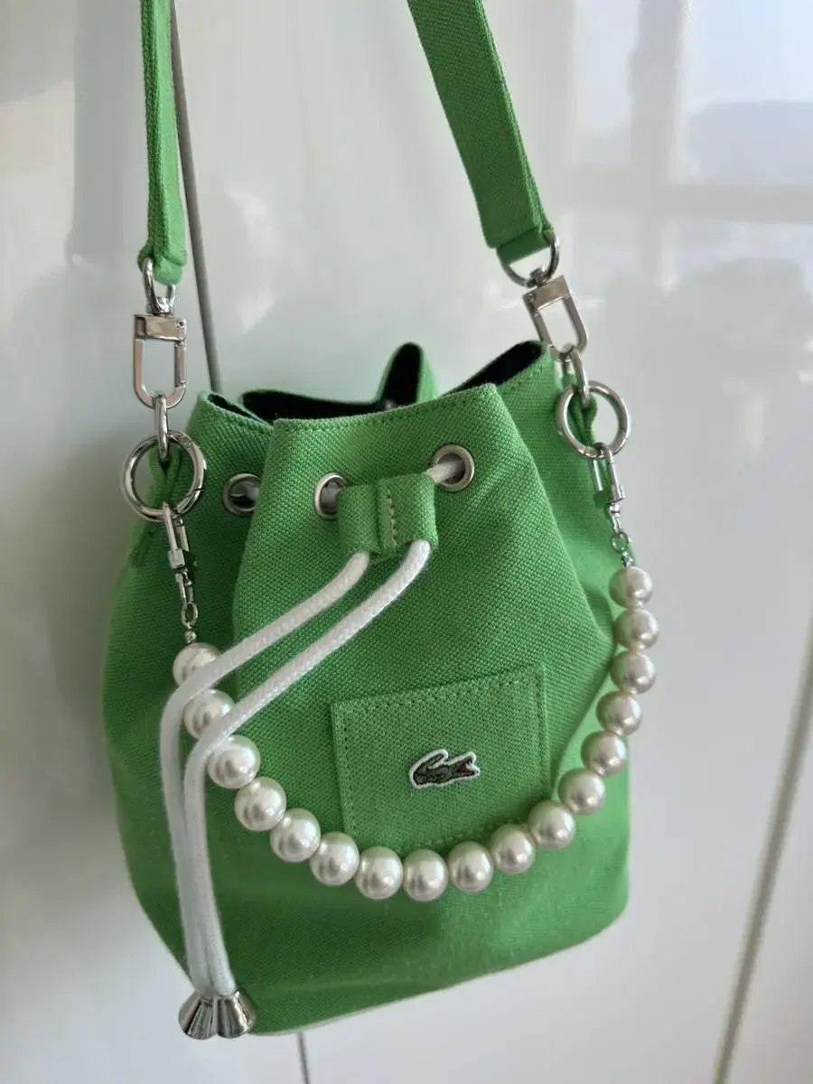 Recycled Lacoste Bucket Bag