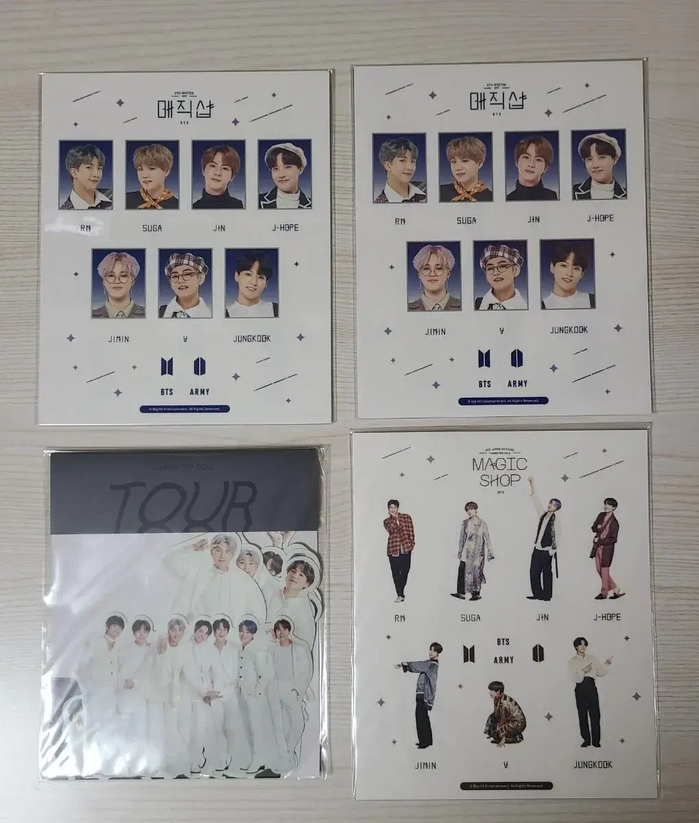 bts 매직샵 일직샵 맵솔 콘 데코 sticker official goods bangtan 공식 goods