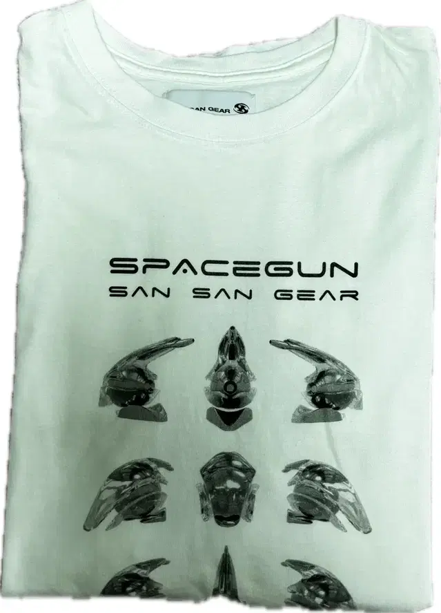 [1] 산산기어 22SS SPACE GUN OBJECT TEE-WHITE