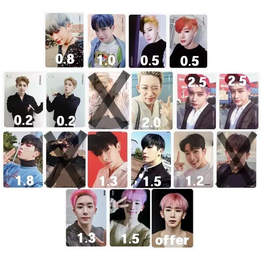 arc photocard wts