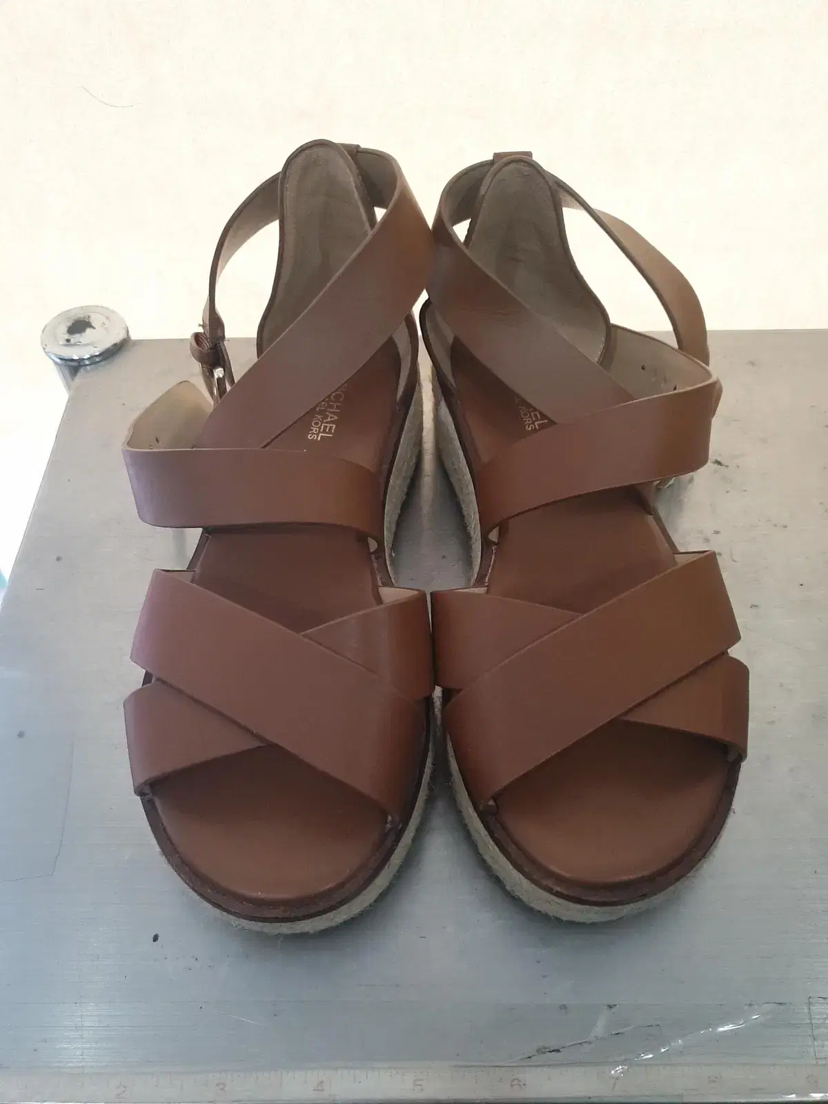 Michael Kors Leather Sandals Size 230 New