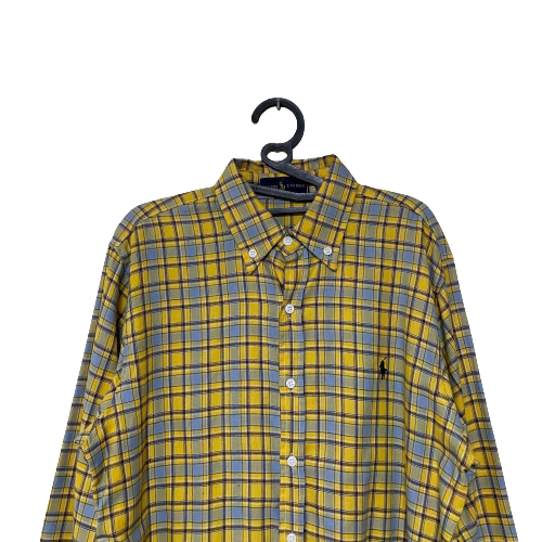 Polo yel check shirt size 95-100