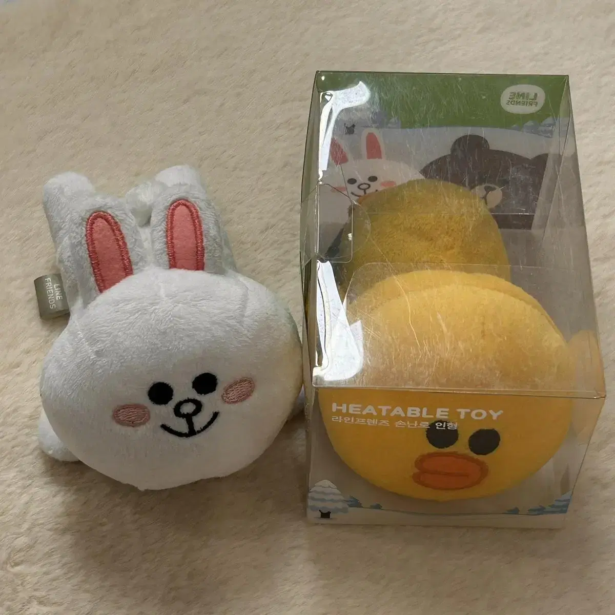 Line Friends Hand Warmers doll Celikoni