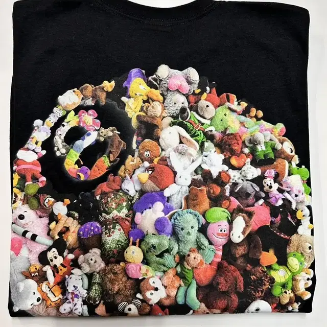 스투시 플러쉬 티셔츠(블랙/L)STUSSY PLUSH TEE