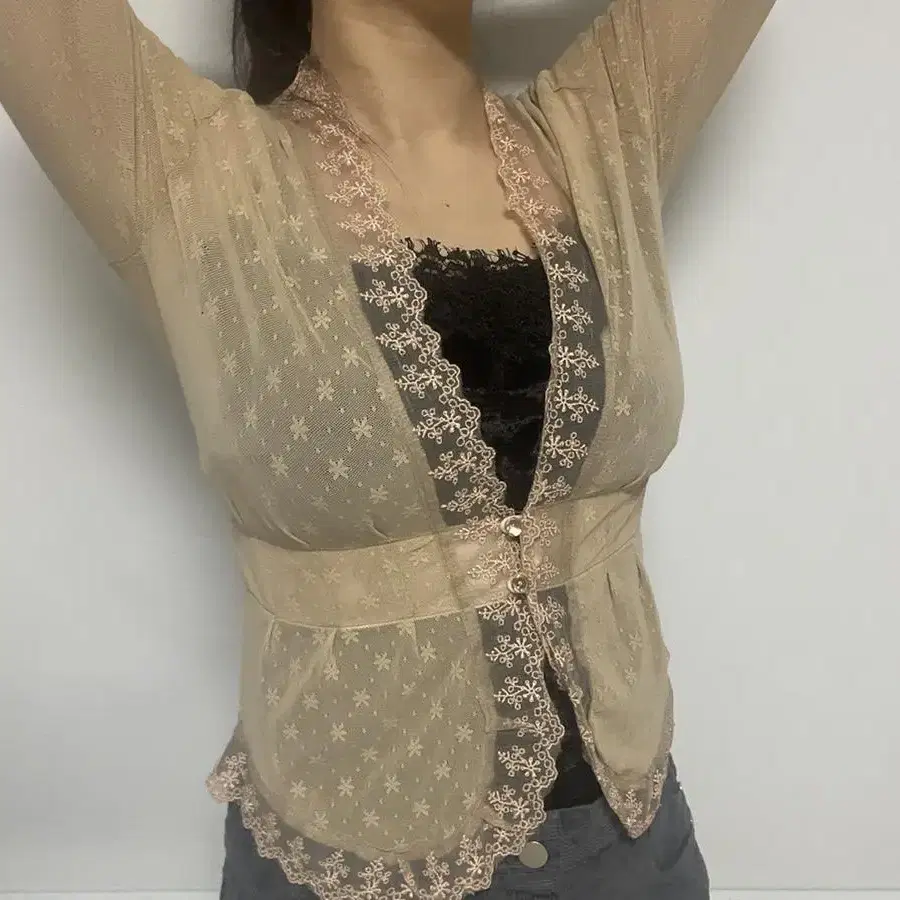 vintage lace blouse