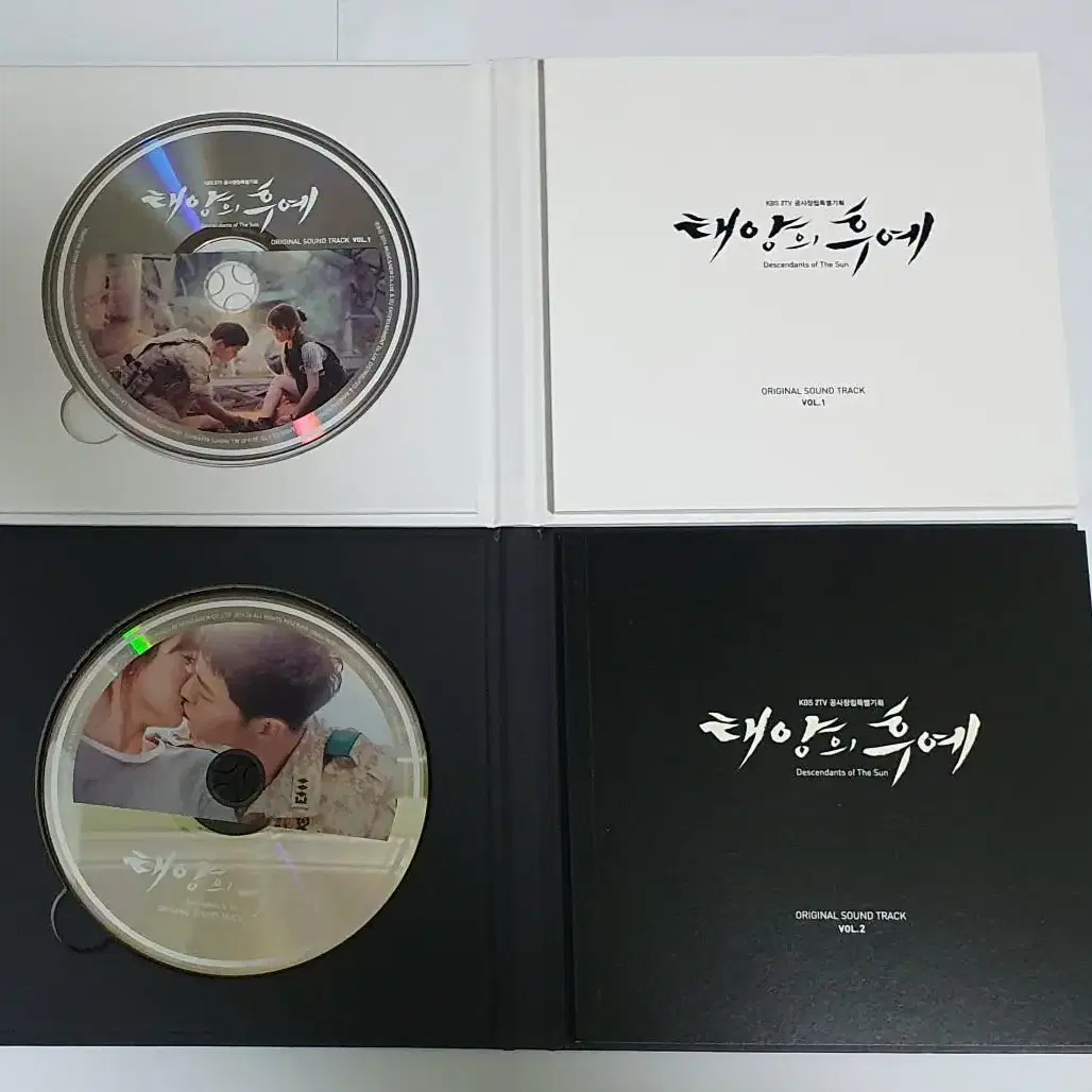 태양의 후예 OST Vols 1 & 2 사운드트랙 앨범 시디 CD