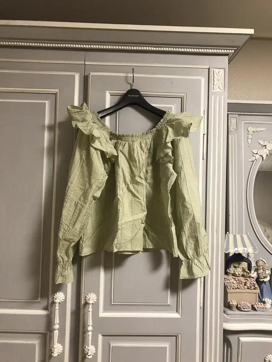 Green Square Blouse (New Item)