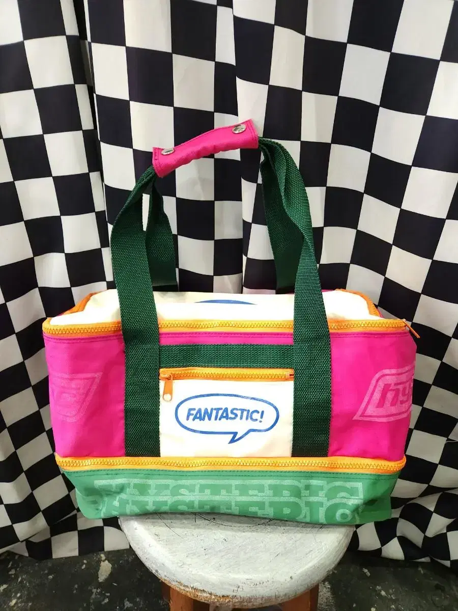 Hysterical Glamour Colorblock Shoulder Bag Picnic Bag