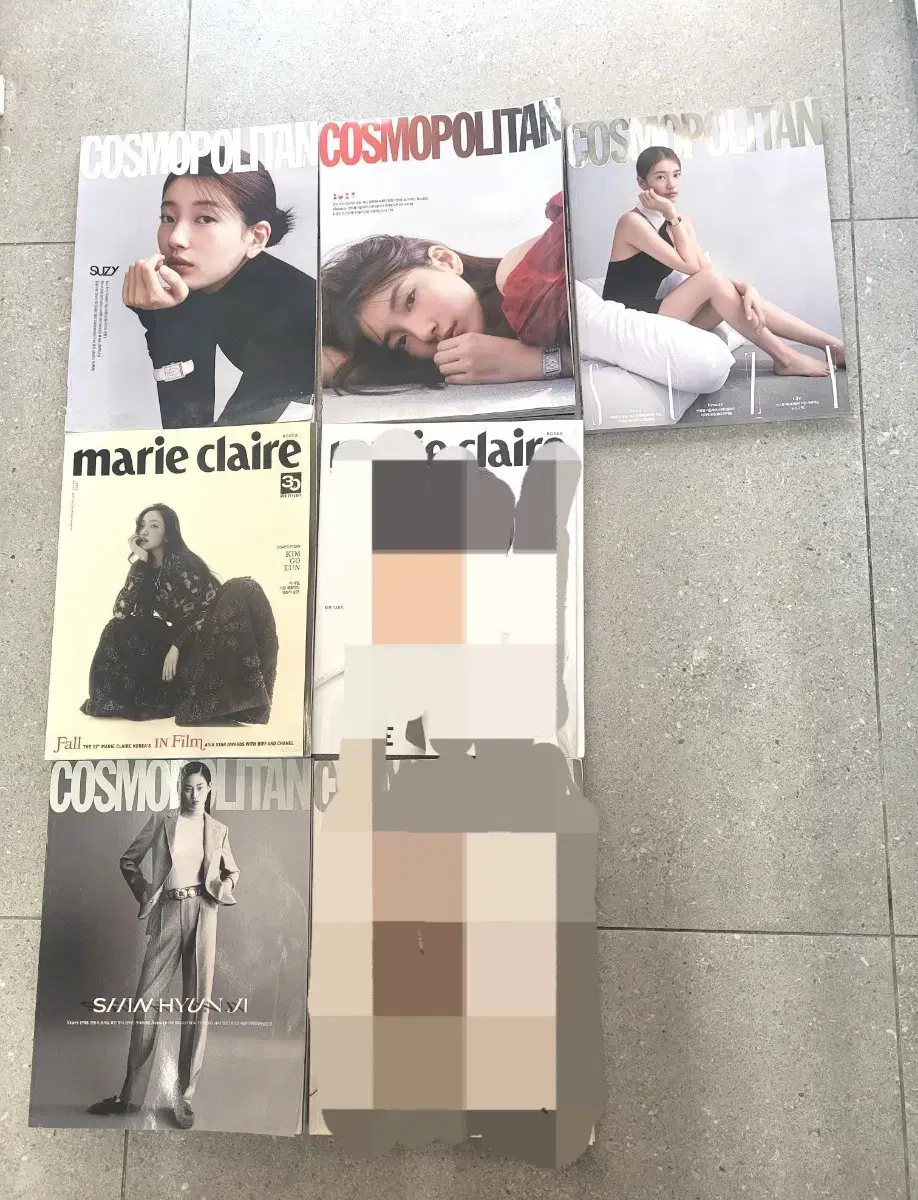 수지,김고은,신현지,강다니엘,장원영 패션잡지
