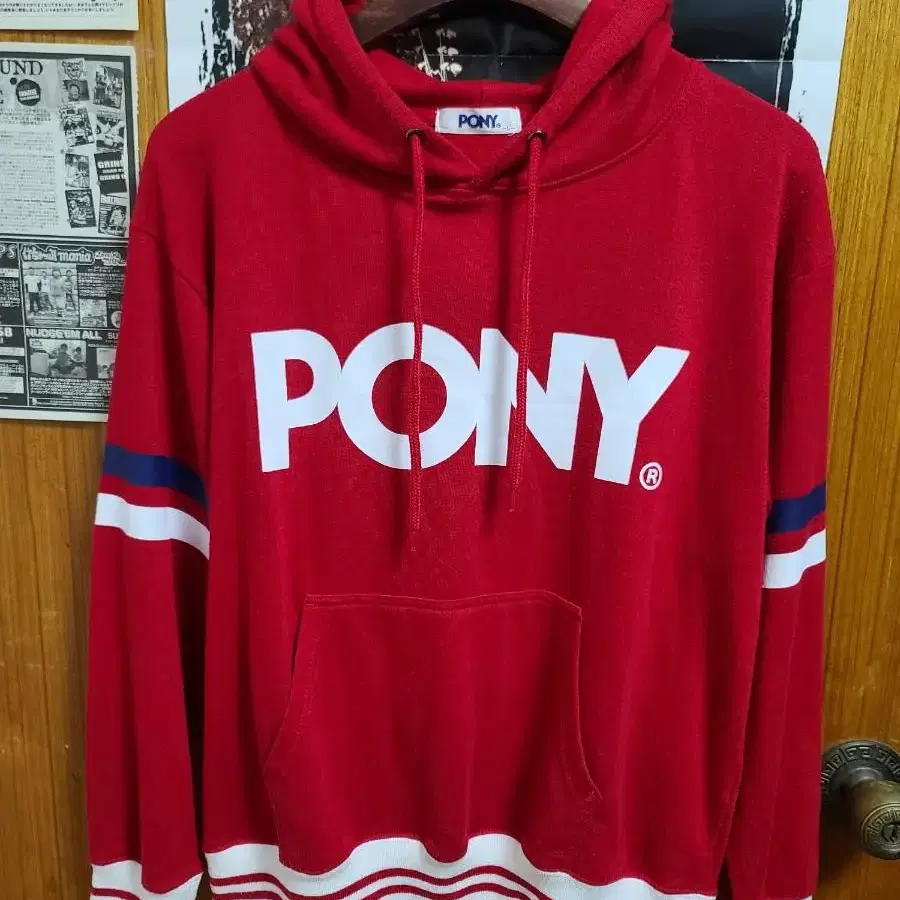 y2k pony 후드 M