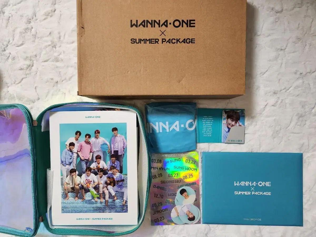 Wanna One Summer Package