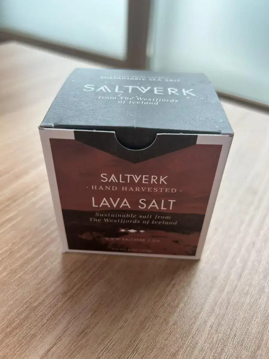 새상품)용암 소금 LAVA SALT(saltverk) 125g