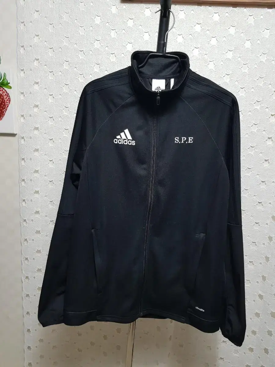 adidas jersey zip-up men's size 100