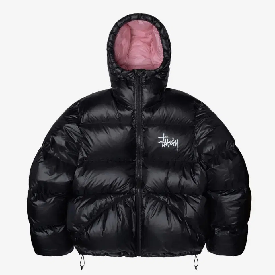 Stussy Micro Ripstop Down Parka Black