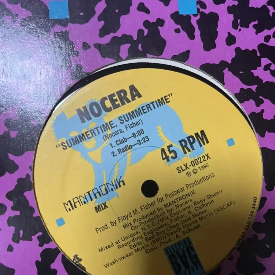 Nocera - Summertime, Summertime lp