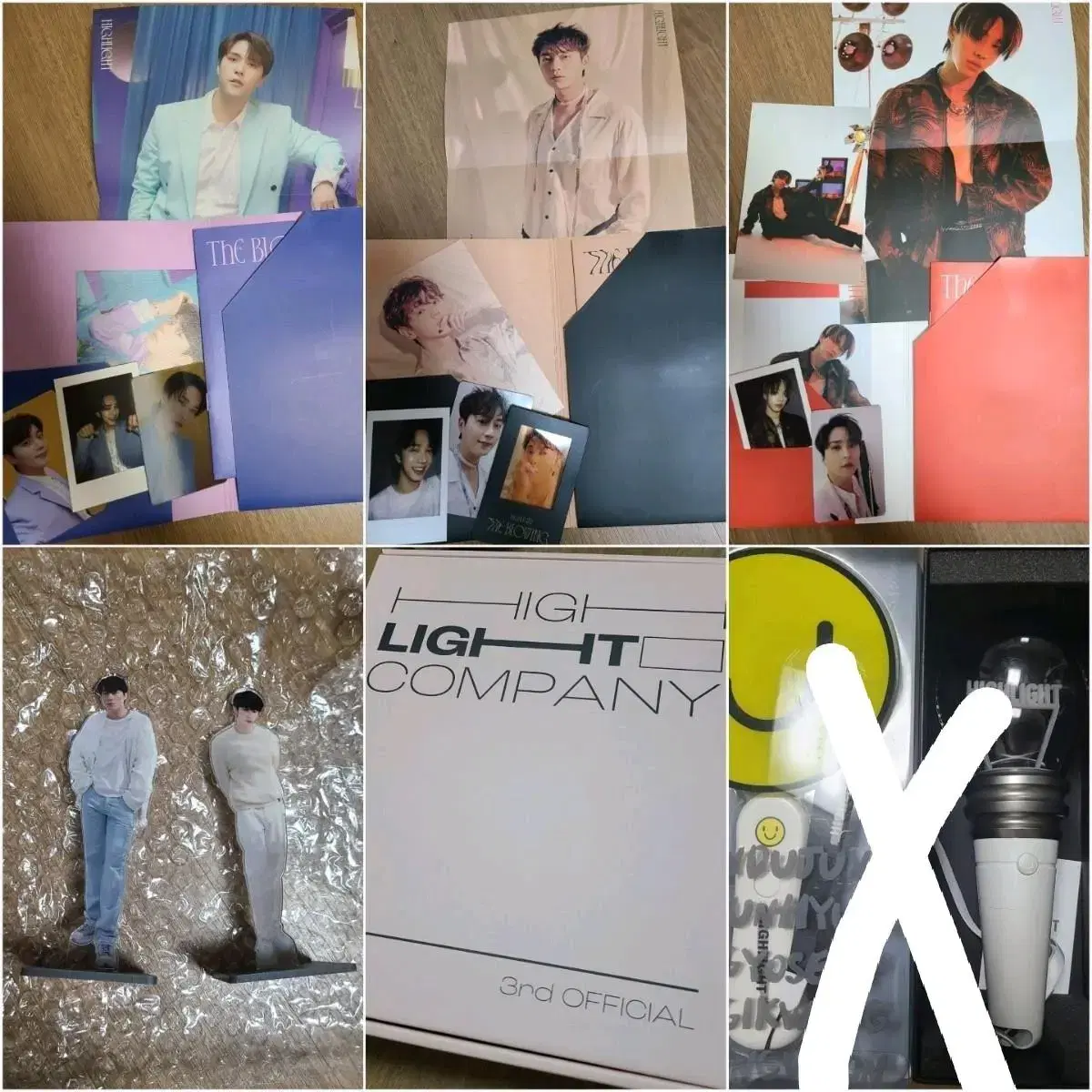 Highlight merchandise bulk sell wts (double rowing albums, duff & dope, etc.