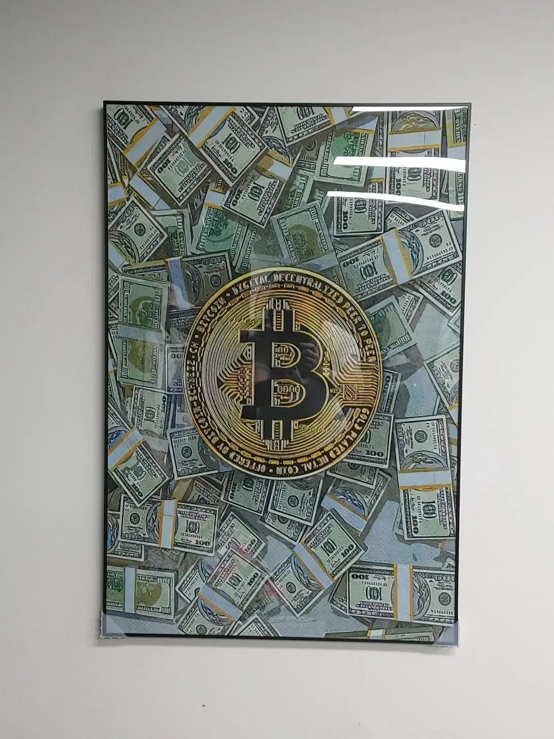 인테리어용 비트코인 달러 팝아트 초대형 액자그림 돈그림 금화액자 | 브랜드 중고거래 플랫폼, 번개장터