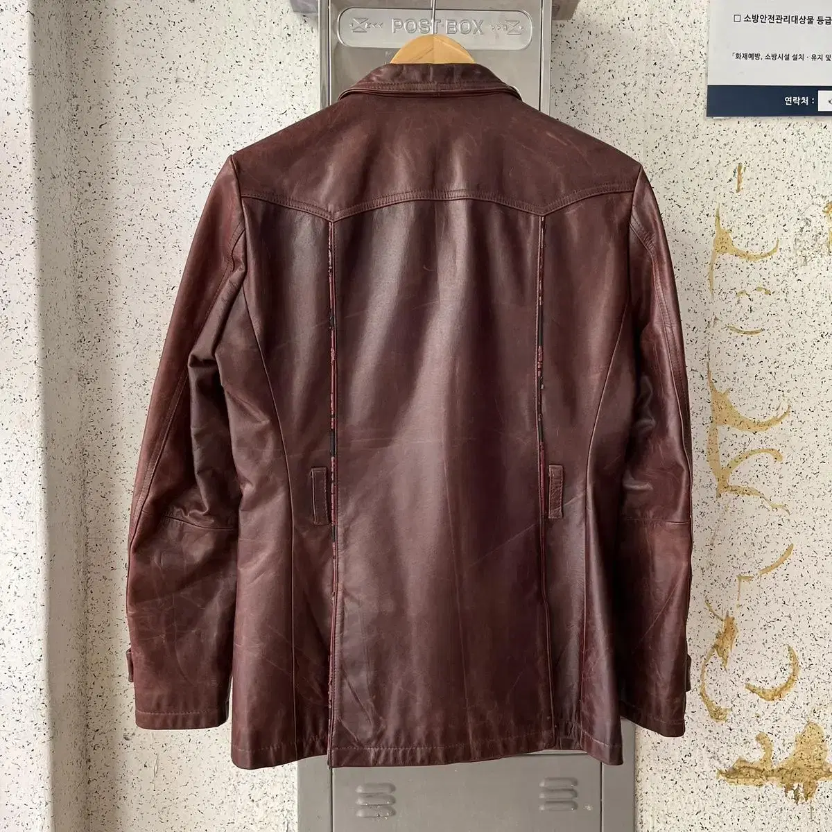 TORNADO MART leather jacket