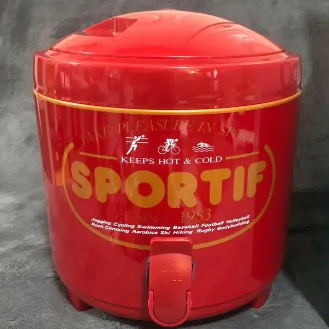 (미사용) 1983 SPORTIF 피콕 빈티지 레어 워터저그 6.1L