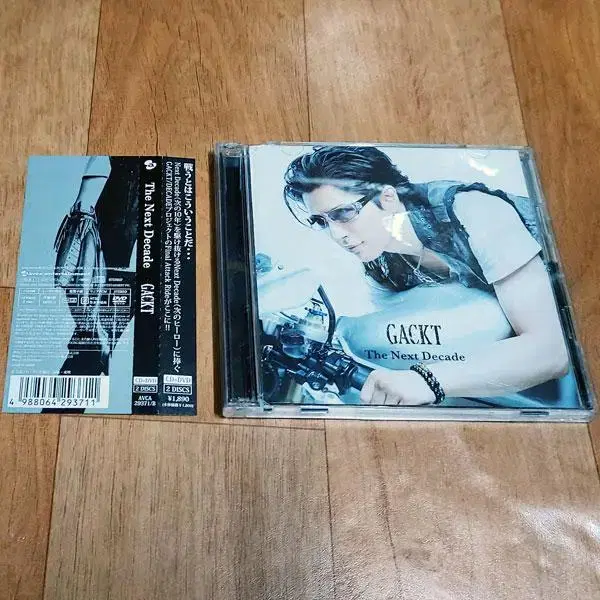 각트(GACKT) 가면라이더 디케이드 일본 초회한정판 2CD 음반 팝니다