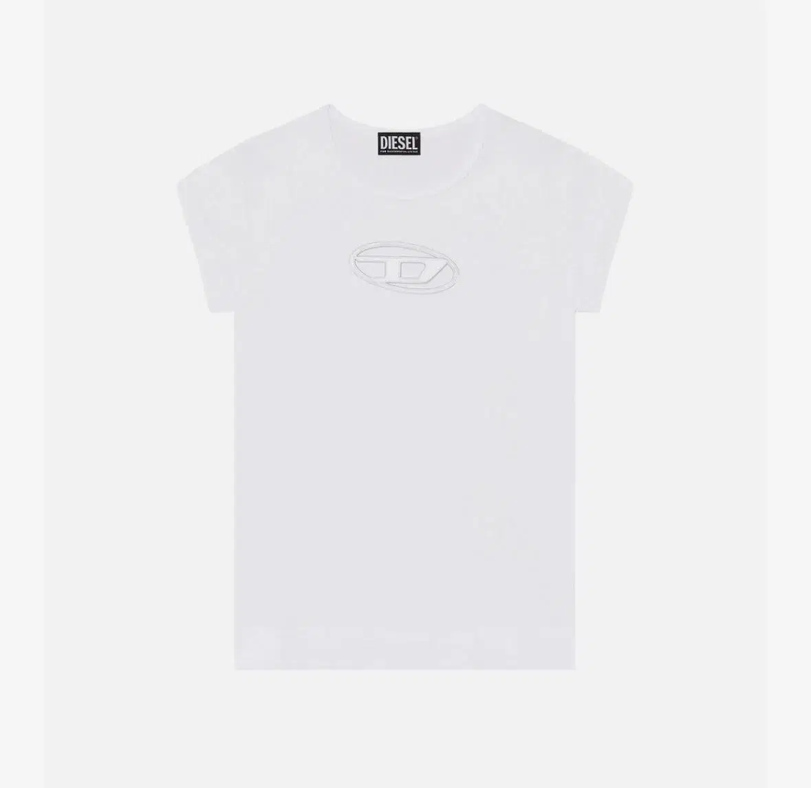 Diesel Peekaboo Short-sleeved white size M