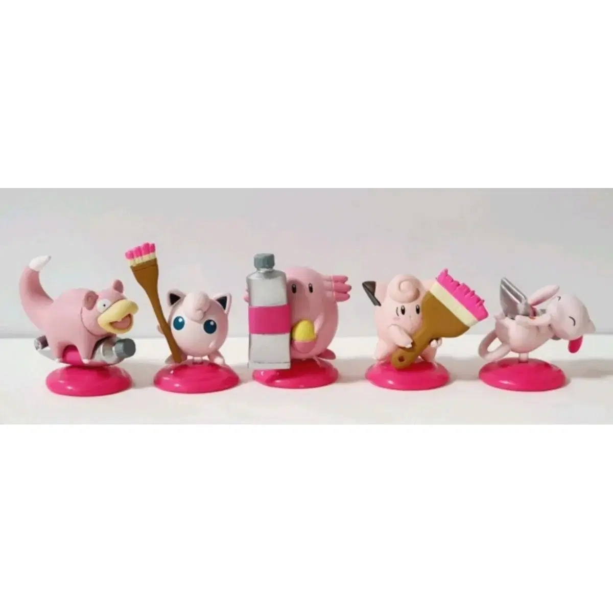 _Pokemon Palette Collection Pink/Yellow Color_Lement Figures Miniature