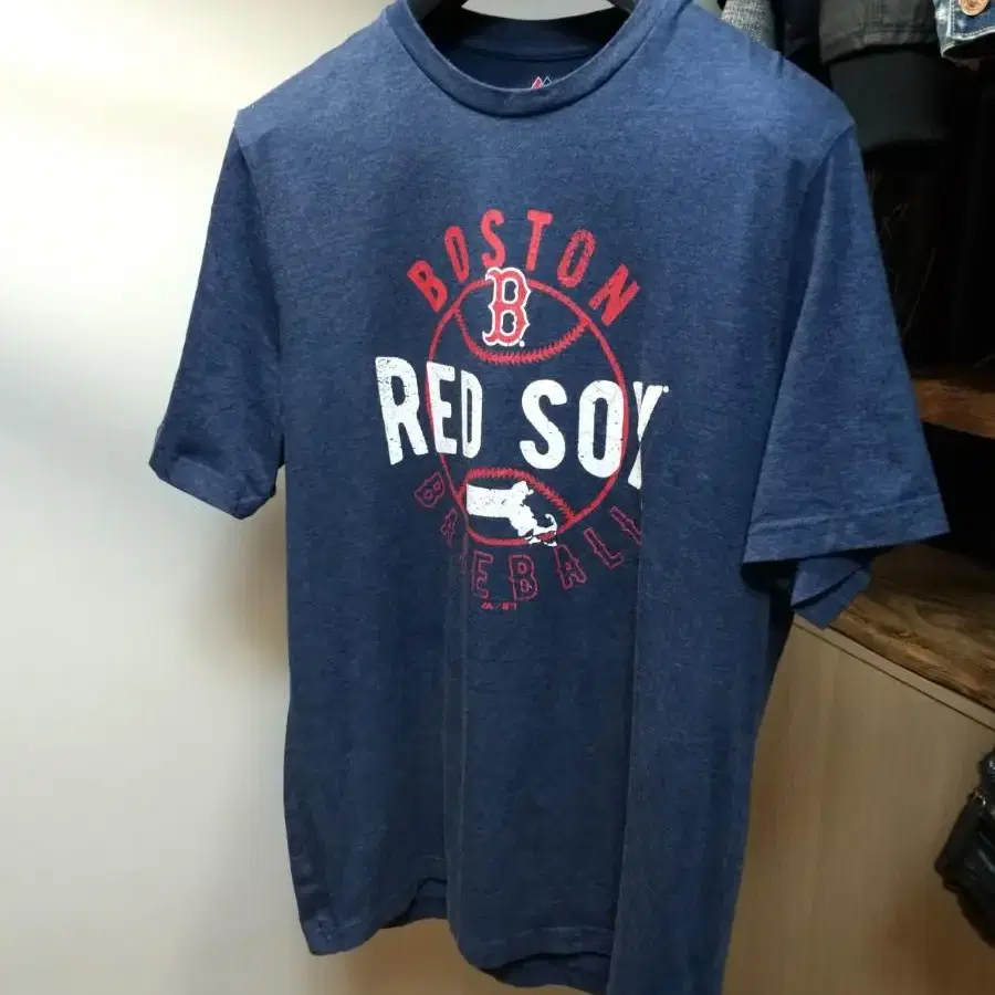 USA RedSox 수입 프린팅티셔츠  . XL