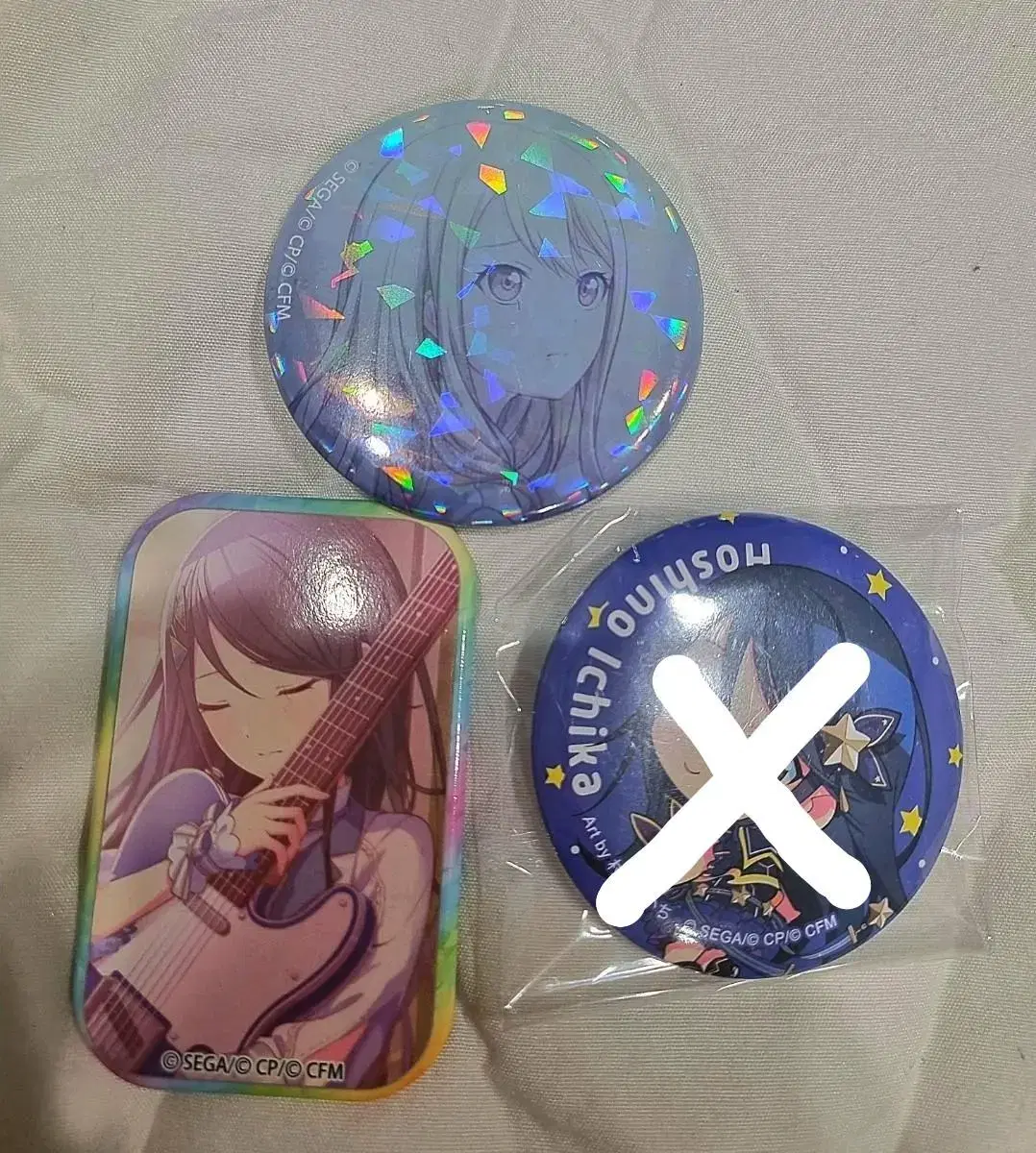 Prosecco Hoshi no Ichika Saki Badge for sale!