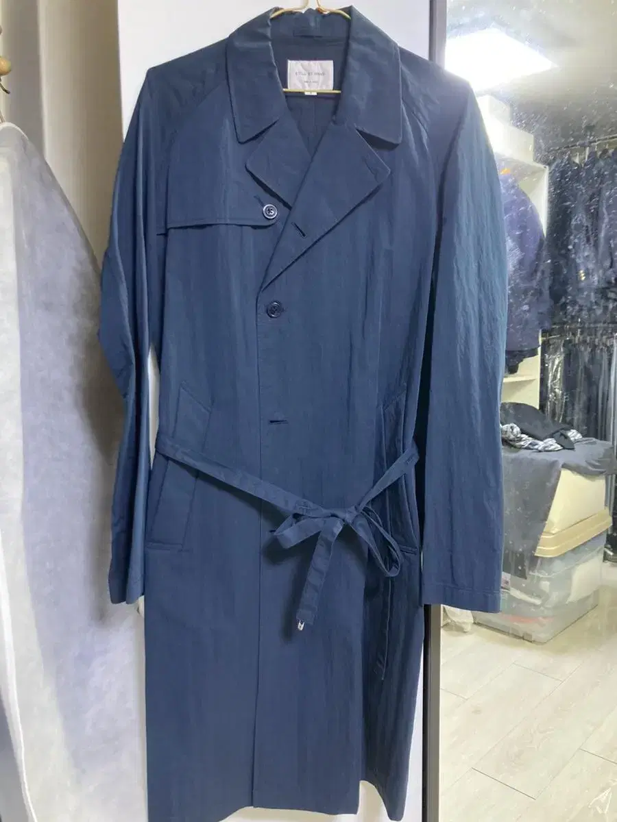 Steel-by-Hand NavyTrench Coat