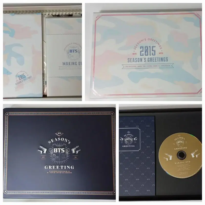 K-POP・アジア BTS 2015 season's greetings BTS Bangtan Boys 2015 Season Greetings Full Set Limited Rare