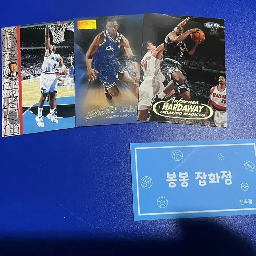 NBA 농구카드 앤퍼니하더웨이 3장