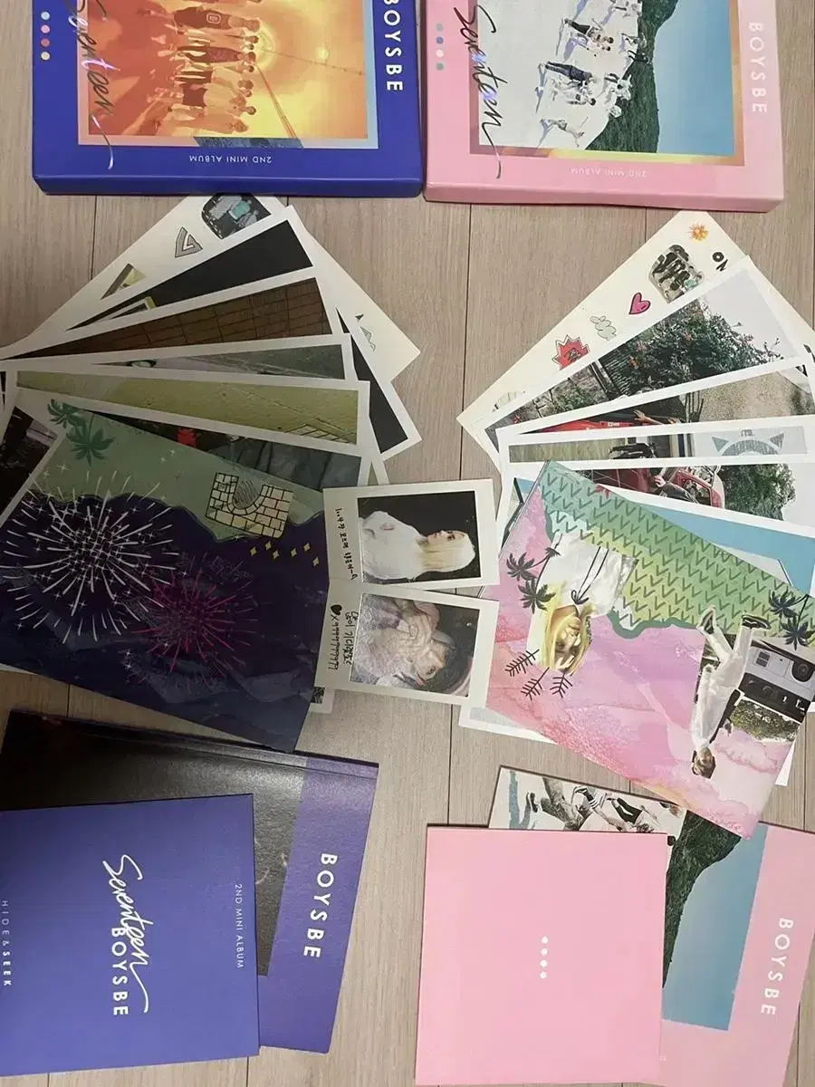 (Old version) Hail Seventeen album Full set (including Seung Chul photocard)