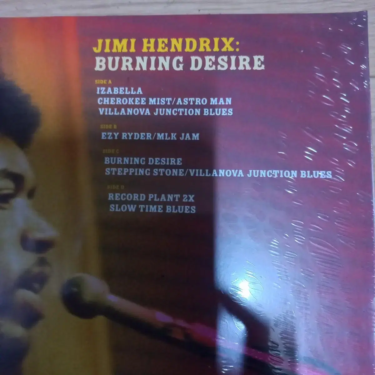 Lp중고 미개봉 지미 헨드릭스 2Lp / BURNING DESIRE 음반