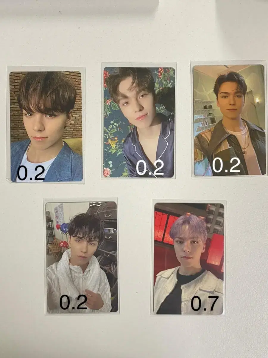 Seventeen vernon album photocard aladin Pansa Entry pre-order benefit WTS