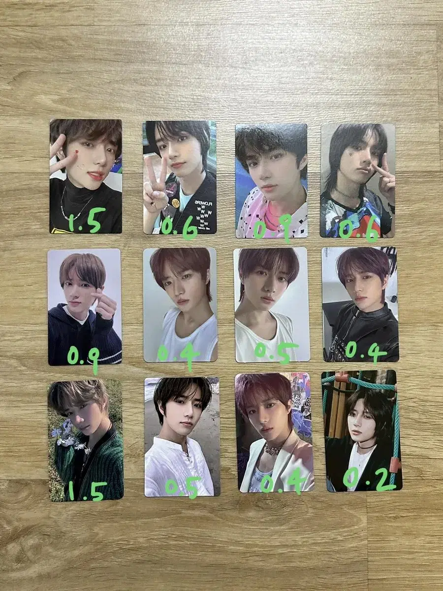 txt beomgyu photocard wts